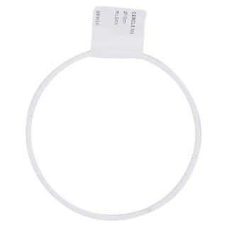Carcasse d'abat-jour Cercle nu Rilsan ø 10 cm - Graine Créative - Rougier et Plé