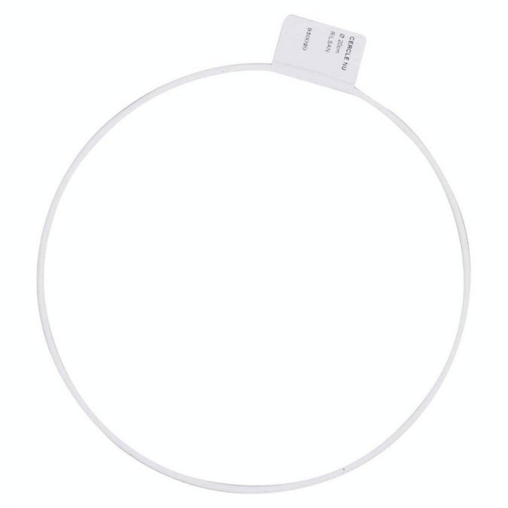 Carcasse d'abat-jour Cercle nu Rilsan ø 20 cm - Graine Créative - Rougier et Plé
