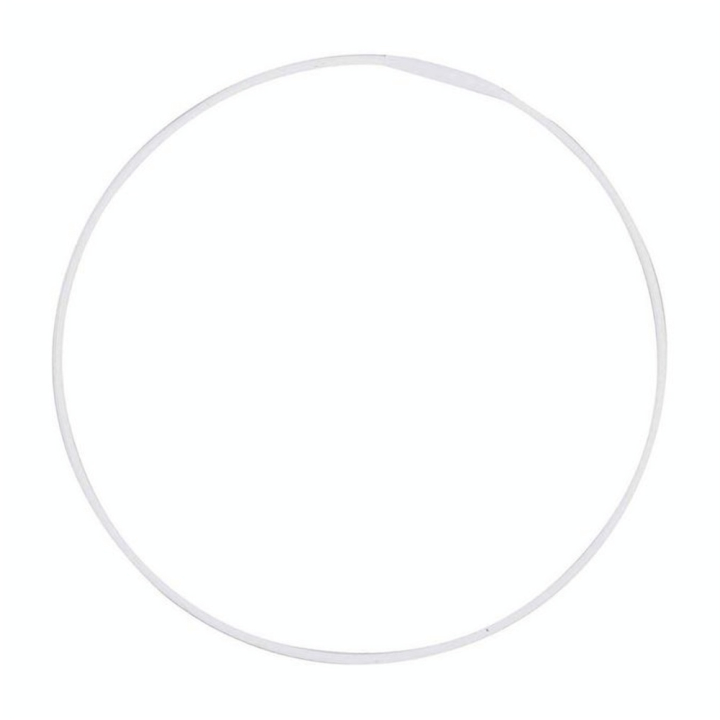 Carcasse d'abat-jour Cercle nu Rilsan ø 25 cm - Graine Créative - Rougier et Plé