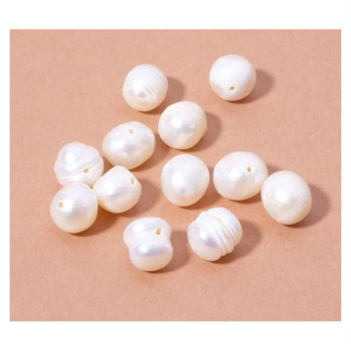 Perle en Nacre 10 pcs Trou 0,8 mm - Perles Corner - Rougier et Plé