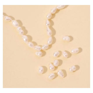 Perle en Nacre 10 pcs Trou 0,5 mm - Perles Corner - Rougier et Plé