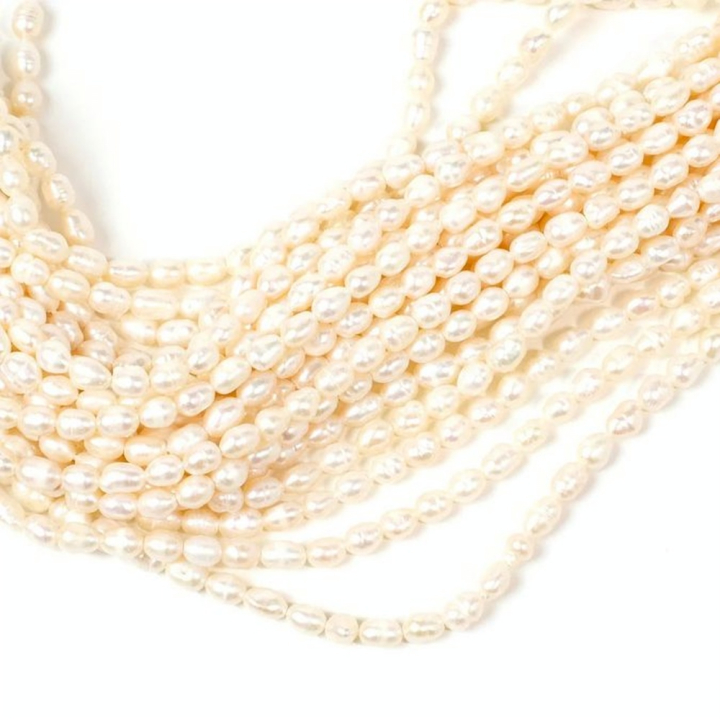 Perle en Nacre 10 pcs Trou 0,5 mm - Perles Corner - Rougier et Plé