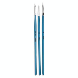 Pinceau Aquarelle Imitation Petit Gris 3 pcs Rond Fin - Pébéo - Rougier et Plé