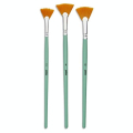 Pinceau court Synthétique 3 pcs Éventail - Pébéo - Rougier et Plé