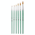 Pinceau court Synthétique Doré 6 pcs Rond - Pébéo - Rougier et Plé