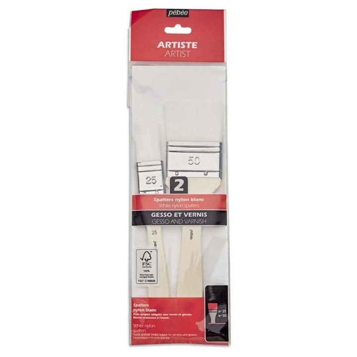 Spalter Nylon Blanc 2 pcs N°25 et 50 - Pébéo - Rougier et Plé