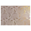 Papier Indien fait main 50 x 70 cm 120 g/m² Blanc Sapin Electric Doré - Esprit Papier - Rougier et Plé