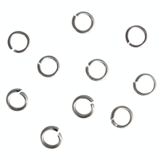 Anneaux argentés 10 mm - Rayher - Rougier et Plé