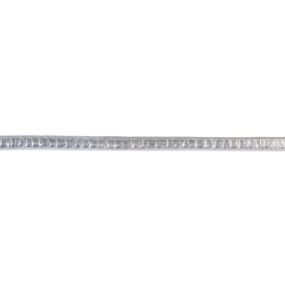 Bande de cuir synthétique métallique plat Argent 3 mm - Rayher - Rougier et Plé