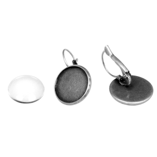 Boucle d'oreille ø17cm - Rayher - Rougier et Plé