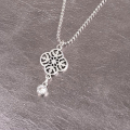 Breloque en métal motif floral - Rayher - Rougier et Plé