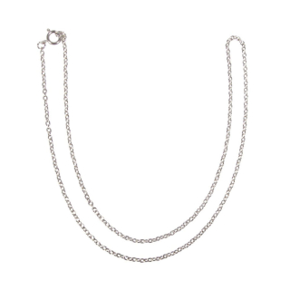 Chaîne argentées à maillons 45 cm - Rayher - Rougier et Plé