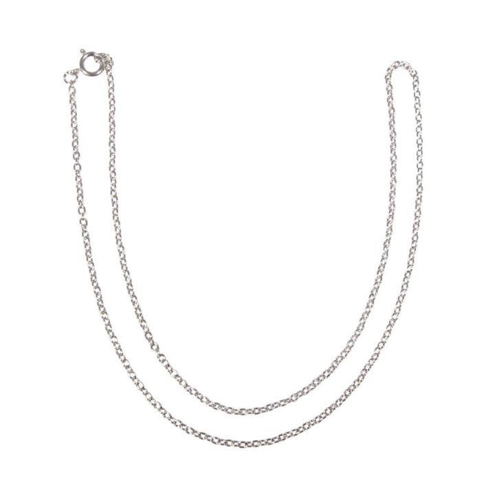 Chaîne argentées à maillons 45 cm - Rayher - Rougier et Plé