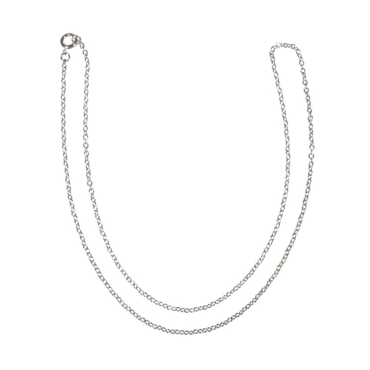 Chaîne argentées à maillons 50 cm - Rayher - Rougier et Plé