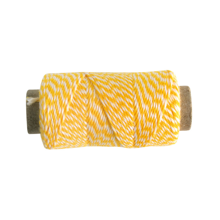 Fil bicolore ø 1mm Jaune et blanc - Rayher - Rougier et Plé