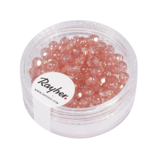 Perles facettées opaques 4 mm - Rayher - Rougier et Plé
