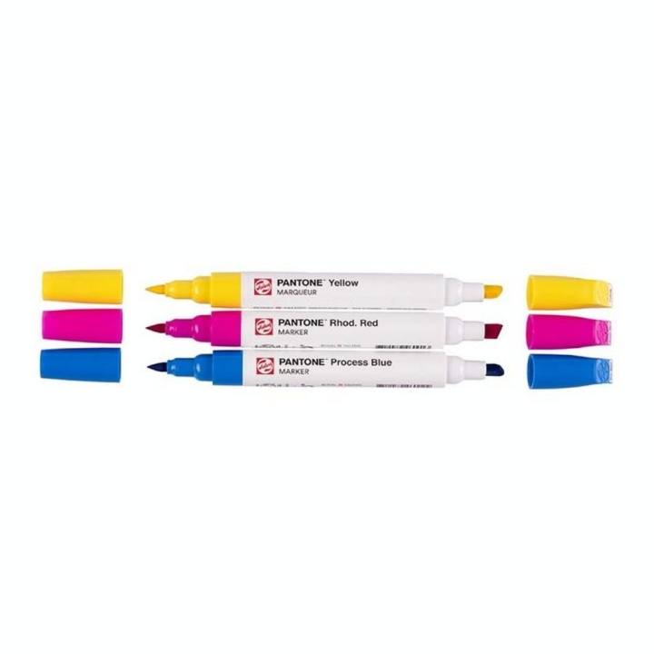 Marqueur double pointe Set Primary 3 pcs - Talens - Rougier et Plé