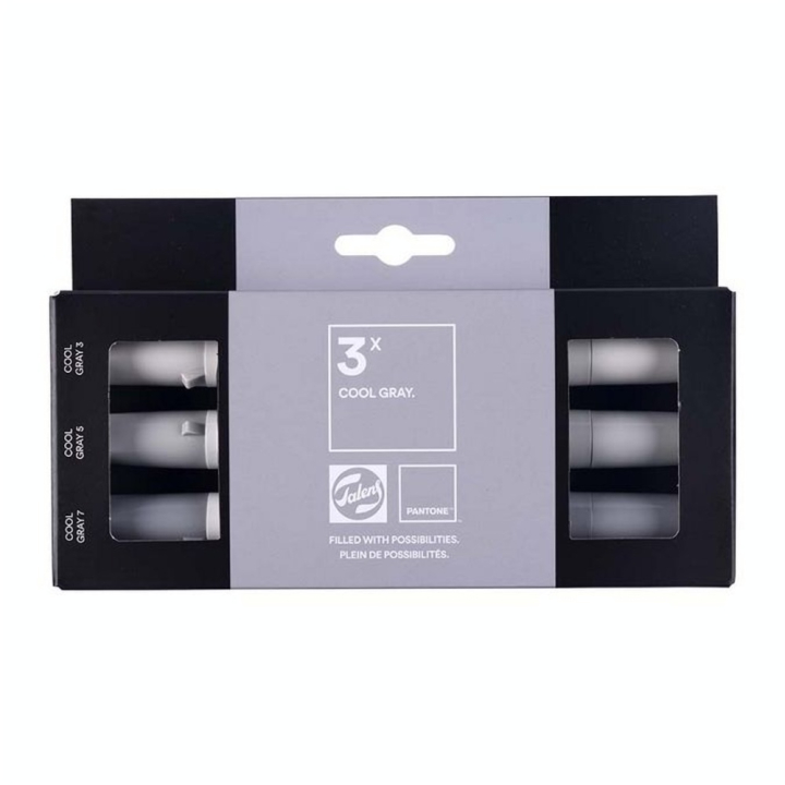Marqueur double pointe Set Cool Gray 3 pcs - Talens - Rougier et Plé