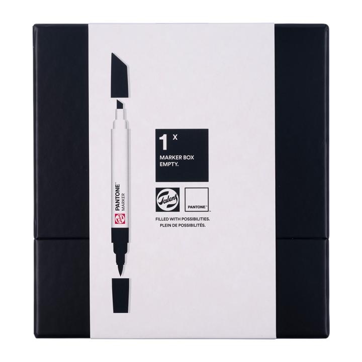 Boîte de rangement pour 9 Marqueurs Double pointe Pantone - Talens - Rougier et Plé