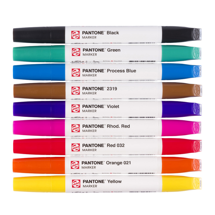 Marqueur double pointe Set Primary 9 pcs - Talens - Rougier et Plé