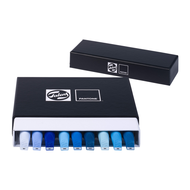 Marqueur double pointe Set Blue 9 pcs - Talens - Rougier et Plé