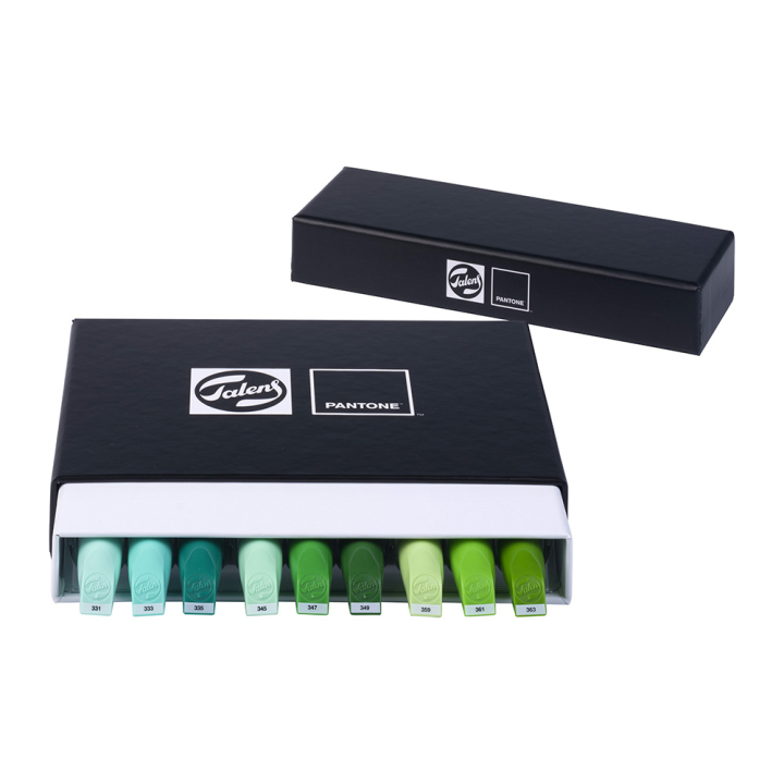 Marqueur double pointe Set Green 9 pcs - Talens - Rougier et Plé