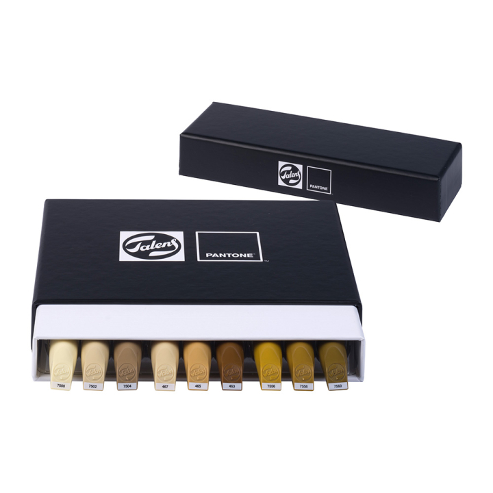Marqueur double pointe Set Brown 9 pcs - Talens - Rougier et Plé