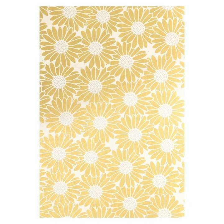 Papier népalais 28 x 21,5 cm 12 pcs Foil Doré - Artemio - Rougier et Plé