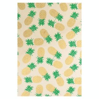 Papier népalais 28 x 21,5 cm 12 pcs Foil Vert Jaune - Artemio - Rougier et Plé