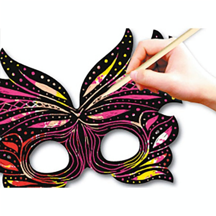 Masque à gratter 3 pcs Festival - Graine Créative - Rougier et Plé