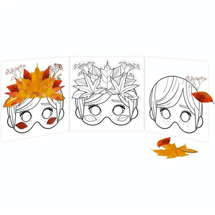 Carnet de coloriage Graffy Nature Pop Mask - Avenue Mandarine - Rougier et Plé