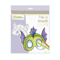 Carnet de coloriage Graffy Pop Mask Animaux fantastiques - Avenue Mandarine - Rougier et Plé