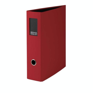 Classeur à levier S.O.H.O 32 x 28,5 cm Dos 85 mm Rouge - Rössler - Rougier et Plé
