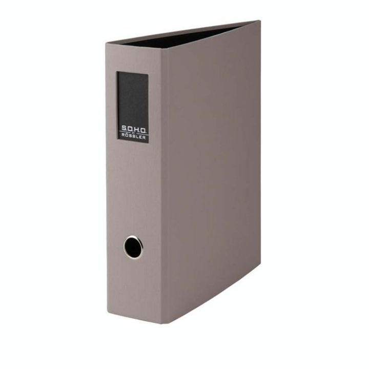 Classeur à levier S.O.H.O 32 x 28,5 cm Dos 85 mm Beige - Rössler - Rougier et Plé