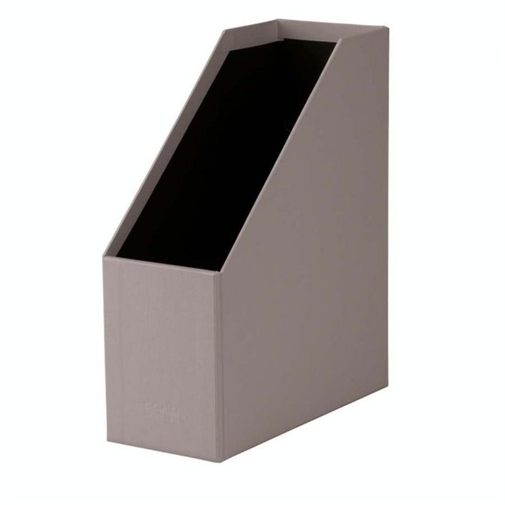 Boîte à pans coupés Porte-étiquette S.O.H.O 31,5 x 26 cm Dos 11,5 cm Beige - Rössler - Rougier et Plé
