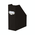 Boîte à pans coupés Porte-étiquette S.O.H.O 31,5 x 26 cm Dos 11,5 cm Noir - Rössler - Rougier et Plé