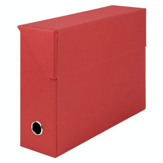 Boîte de transfert S.O.H.O  33,5 x 22,5 cm Dos 95mm Rouge - Rössler - Rougier et Plé