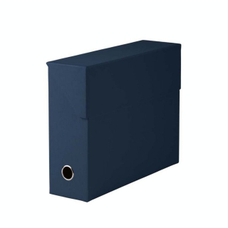 Boîte de transfert S.O.H.O  33,5 x 22,5 cm Dos 95mm Bleu marine - Rössler - Rougier et Plé