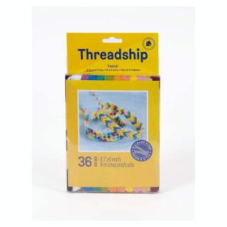 Echevettes de fils Pastel 8 m 36 pcs - DMC - Rougier et Plé