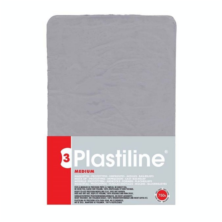 Pâte à modeler de précision medium 750 g - Plastiline - Rougier et Plé