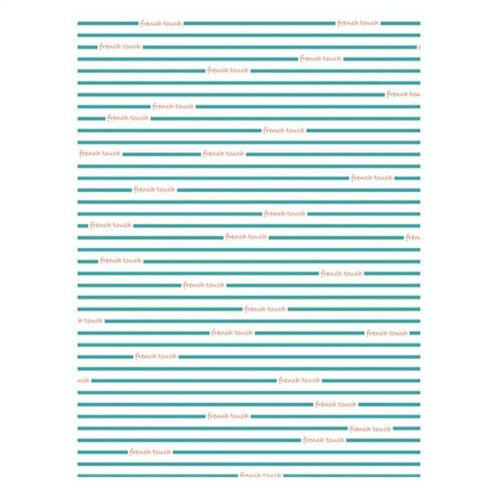 Papier 855 Rayures French touch - Décopatch - Rougier et Plé