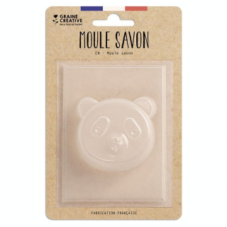 Mini Moule à savon 5,5 x 2 cm Panda - Graine Créative - Rougier et Plé