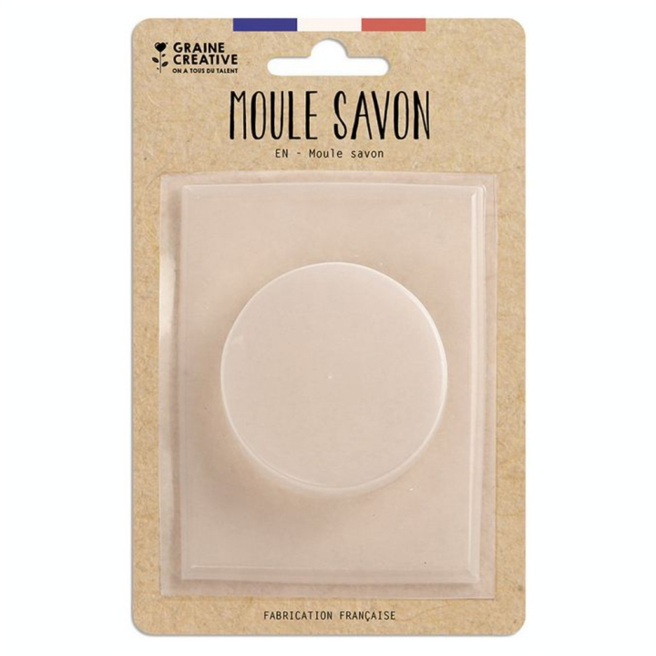 Mini Moule à savon 6 x 1 cm Rond - Graine Créative - Rougier et Plé