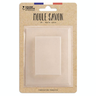 Mini Moule à savon 7 x 4,5 x 1 cm Rectangle - Graine Créative - Rougier et Plé
