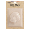 Mini Moule à savon 7 x 6 x 2 cm Renard endormi - Graine Créative - Rougier et Plé