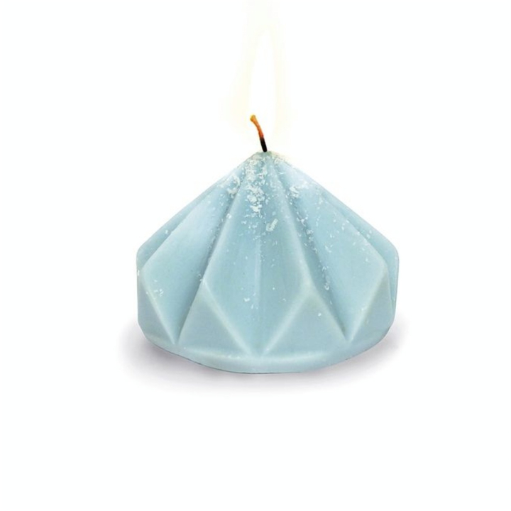Moule Bougie en latex 8 x 7 cm Origami Diamant - Graine Créative - Rougier et Plé