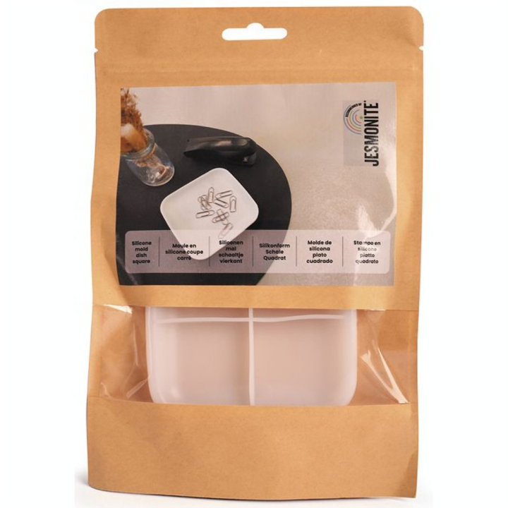 Moule en silicone 11 cm Coupe Carré - Jesmonite - Rougier et Plé