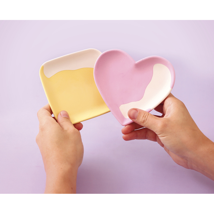 Moule en silicone 11 cm Coupe Carré - Jesmonite - Rougier et Plé