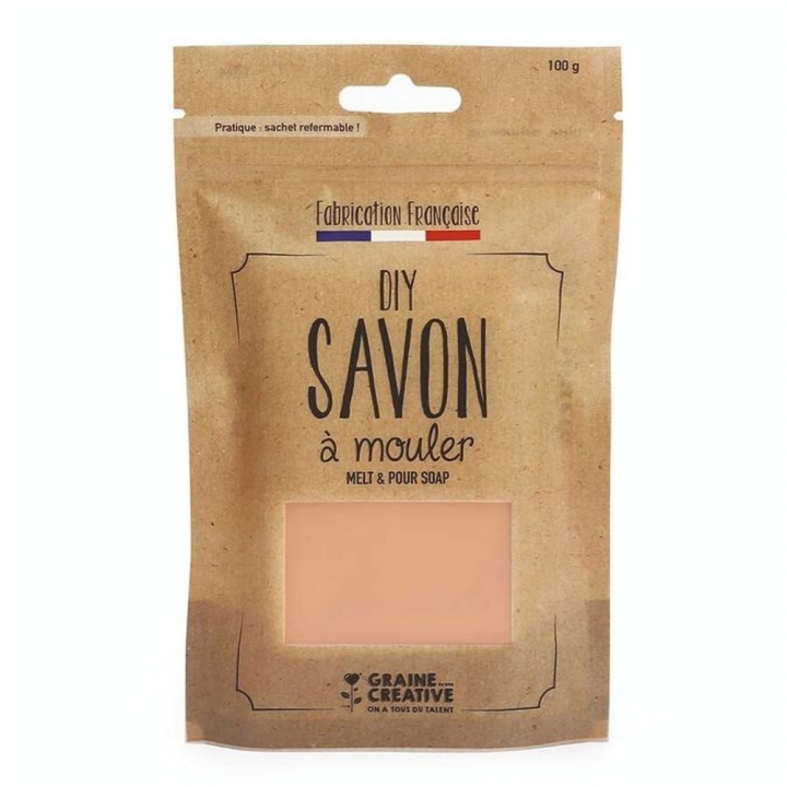 Pain de Savon 100 g Opaque Corail - Graine Créative - Rougier et Plé
