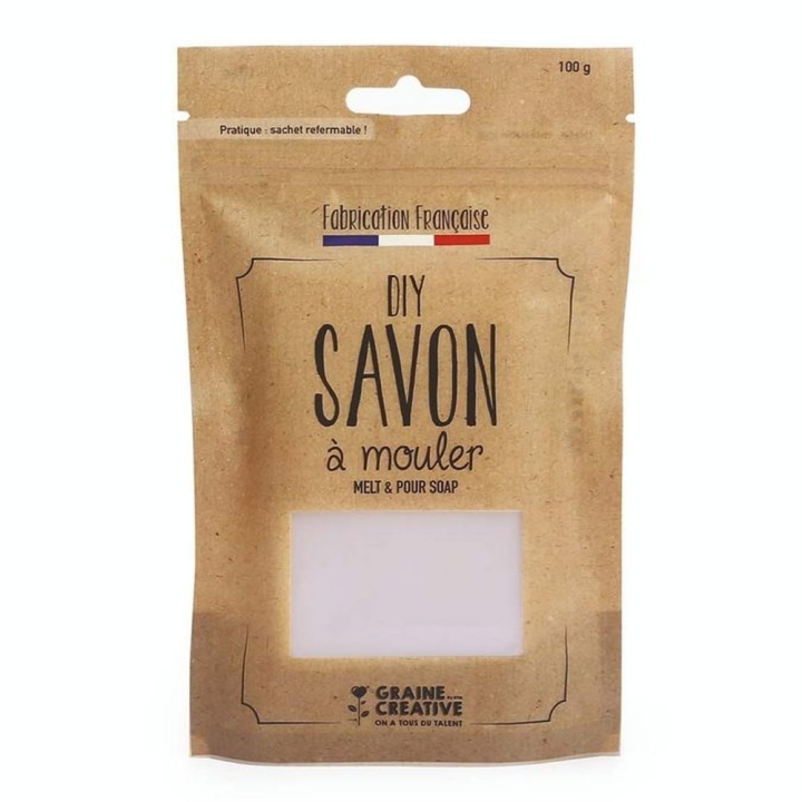 Pain de Savon 100 g Opaque Lilas - Graine Créative - Rougier et Plé